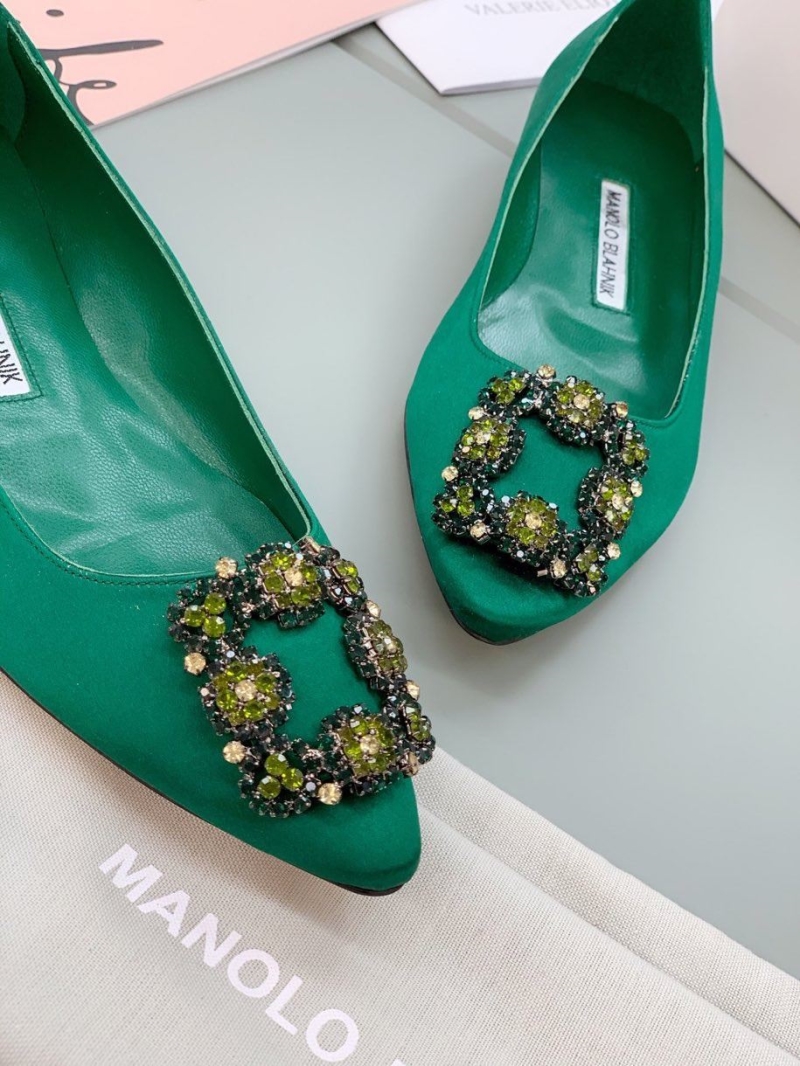 Manolo Blahnik flat shoes